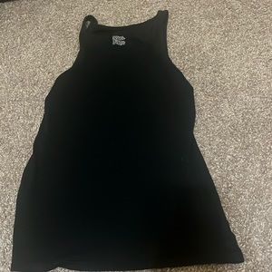 Black tank top